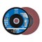 Pferd 7" x 7/8" A.H. POLIFAN Flap Disc - A SG STEELOX, Aluminum oxide, 60 Grit, Flat 62170 - alternate 1